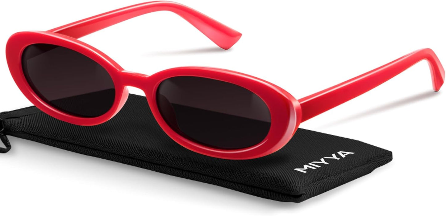 Old Money Polarized Oval Sunglasses – 2025 Edition, UV400 Protection, Feather-Light Fit & Trendy Colors