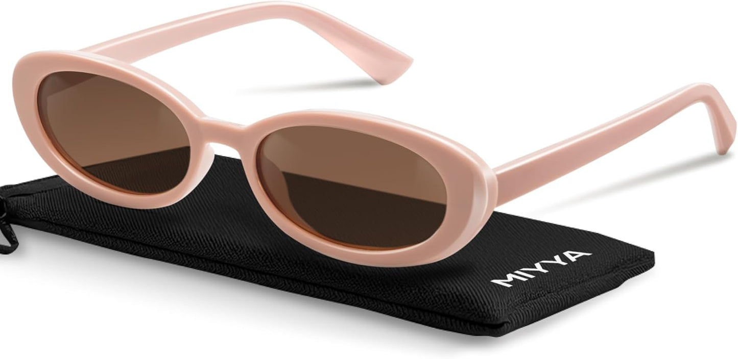 Old Money Polarized Oval Sunglasses – 2025 Edition, UV400 Protection, Feather-Light Fit & Trendy Colors