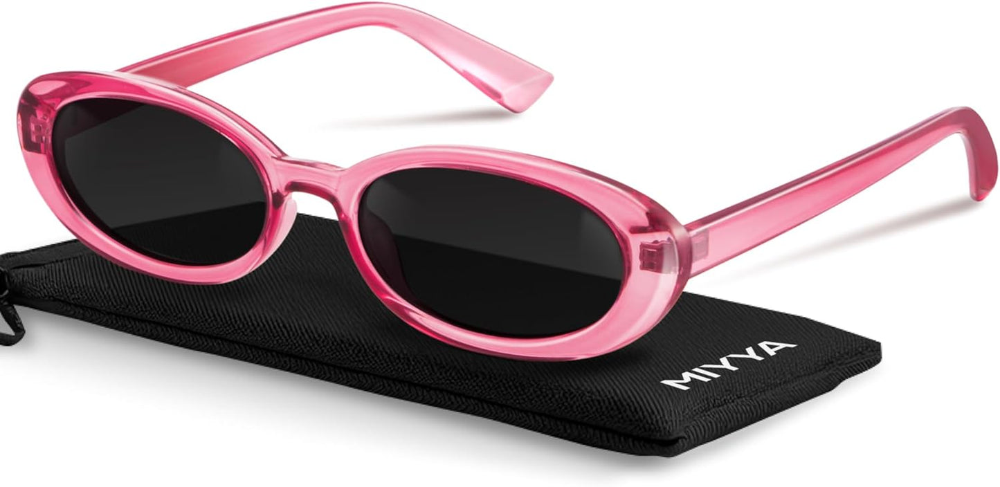 Old Money Polarized Oval Sunglasses – 2025 Edition, UV400 Protection, Feather-Light Fit & Trendy Colors