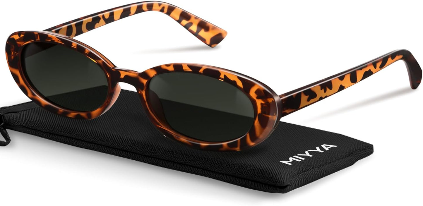 Old Money Polarized Oval Sunglasses – 2025 Edition, UV400 Protection, Feather-Light Fit & Trendy Colors