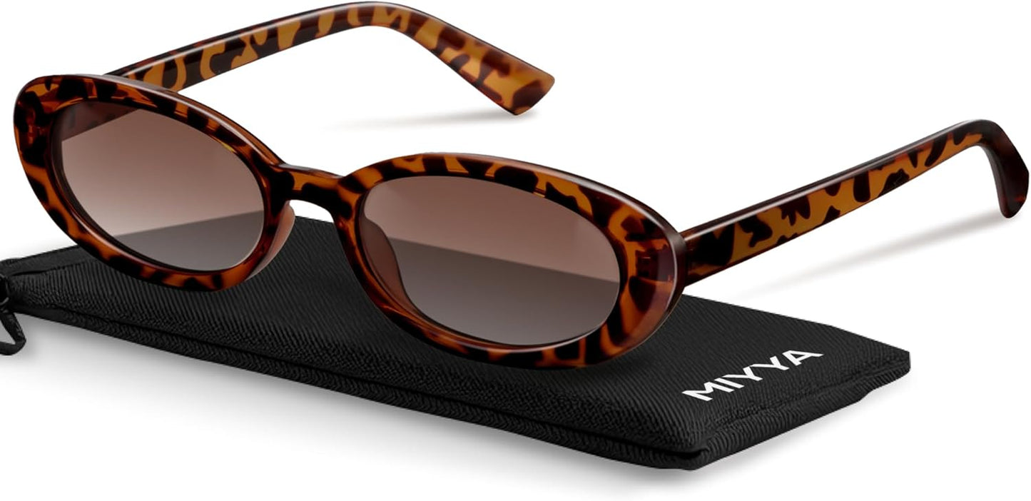 Old Money Polarized Oval Sunglasses – 2025 Edition, UV400 Protection, Feather-Light Fit & Trendy Colors