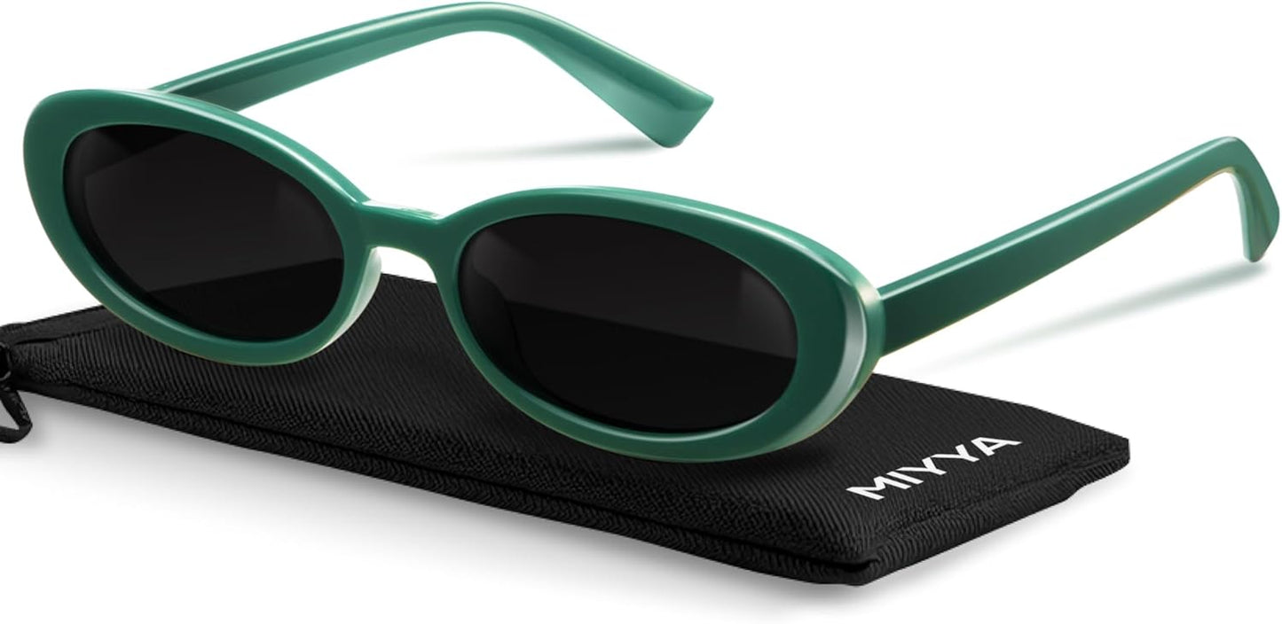 Old Money Polarized Oval Sunglasses – 2025 Edition, UV400 Protection, Feather-Light Fit & Trendy Colors