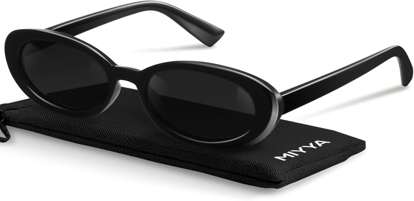 Old Money Polarized Oval Sunglasses – 2025 Edition, UV400 Protection, Feather-Light Fit & Trendy Colors