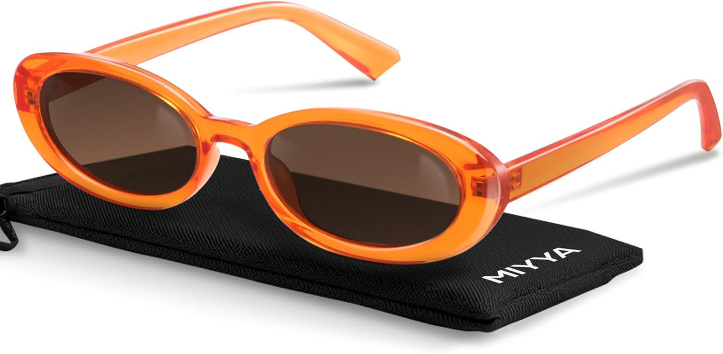 Old Money Polarized Oval Sunglasses – 2025 Edition, UV400 Protection, Feather-Light Fit & Trendy Colors