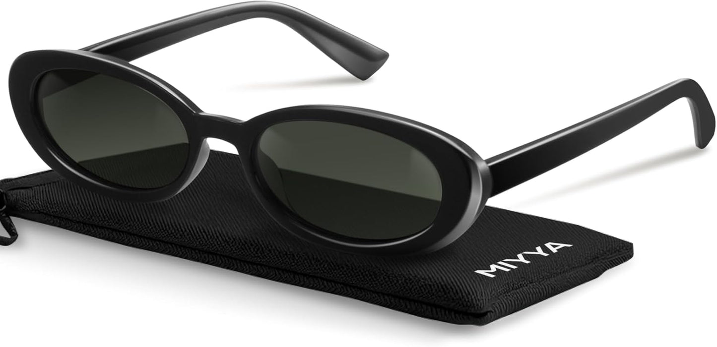 Old Money Polarized Oval Sunglasses – 2025 Edition, UV400 Protection, Feather-Light Fit & Trendy Colors