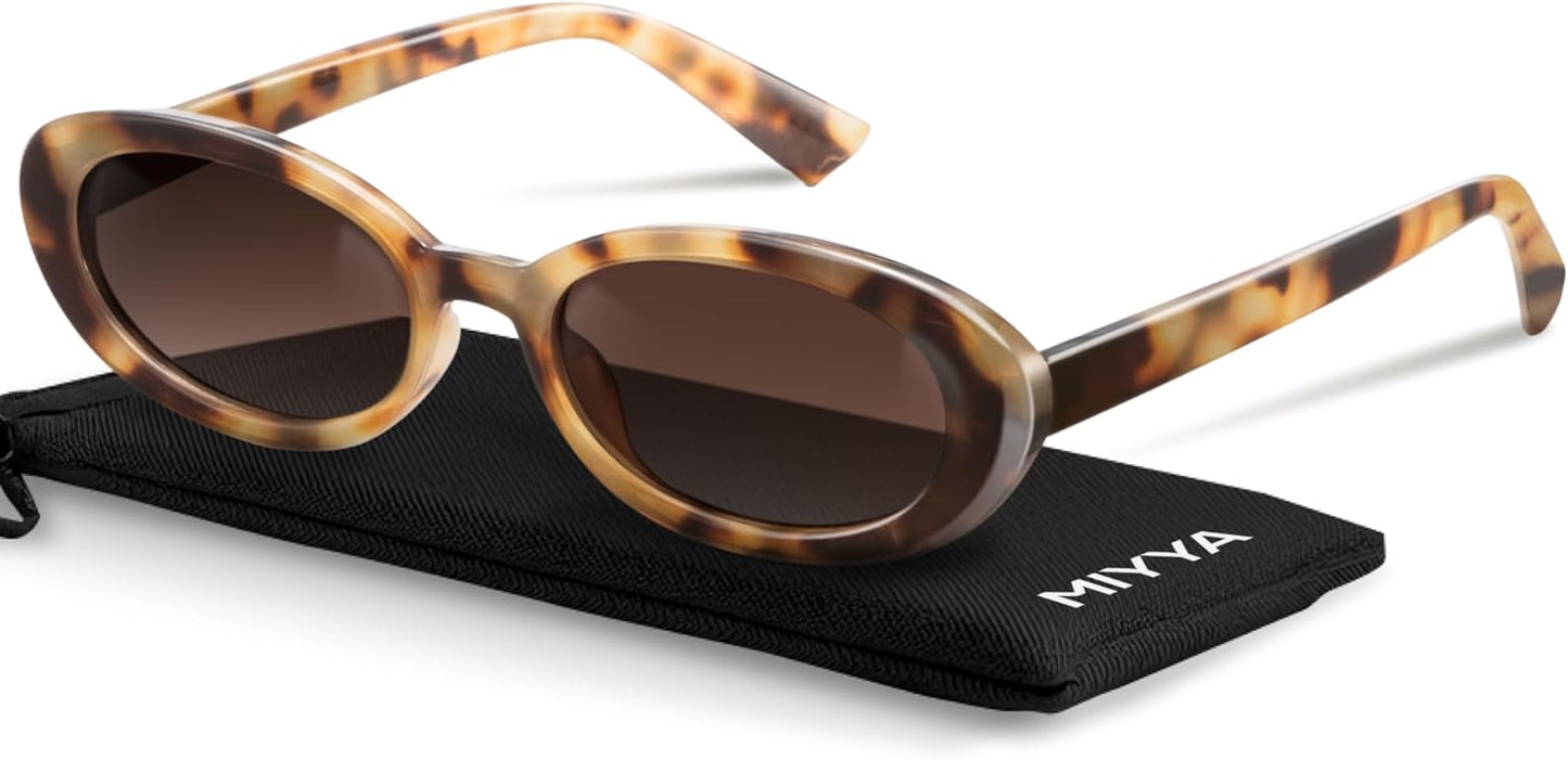 Old Money Polarized Oval Sunglasses – 2025 Edition, UV400 Protection, Feather-Light Fit & Trendy Colors