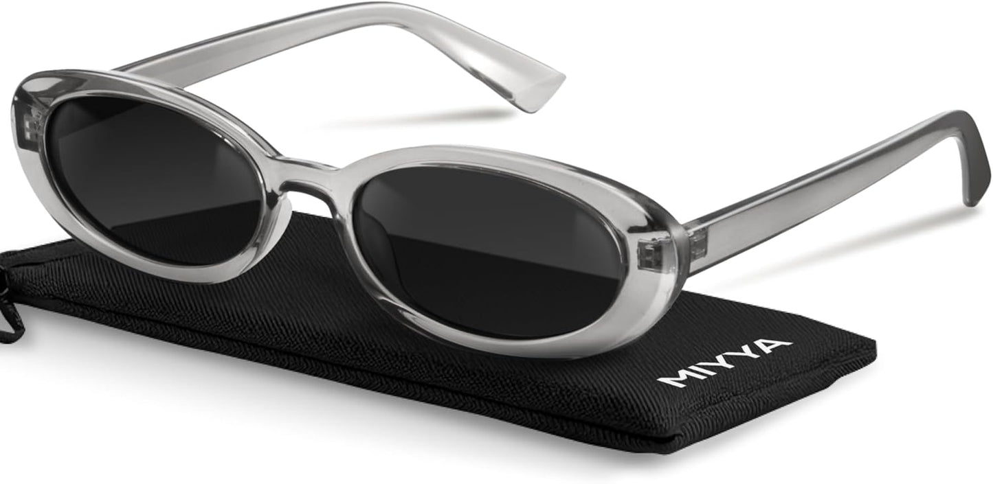Old Money Polarized Oval Sunglasses – 2025 Edition, UV400 Protection, Feather-Light Fit & Trendy Colors
