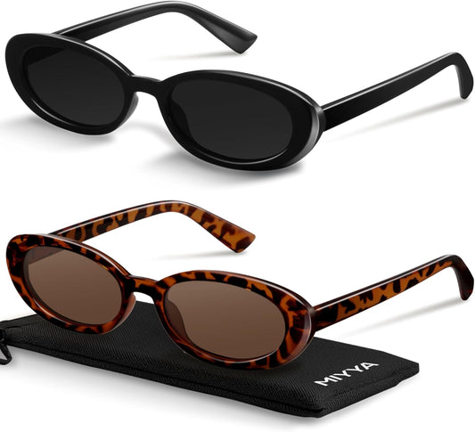 Old Money Polarized Oval Sunglasses – 2025 Edition, UV400 Protection, Feather-Light Fit & Trendy Colors