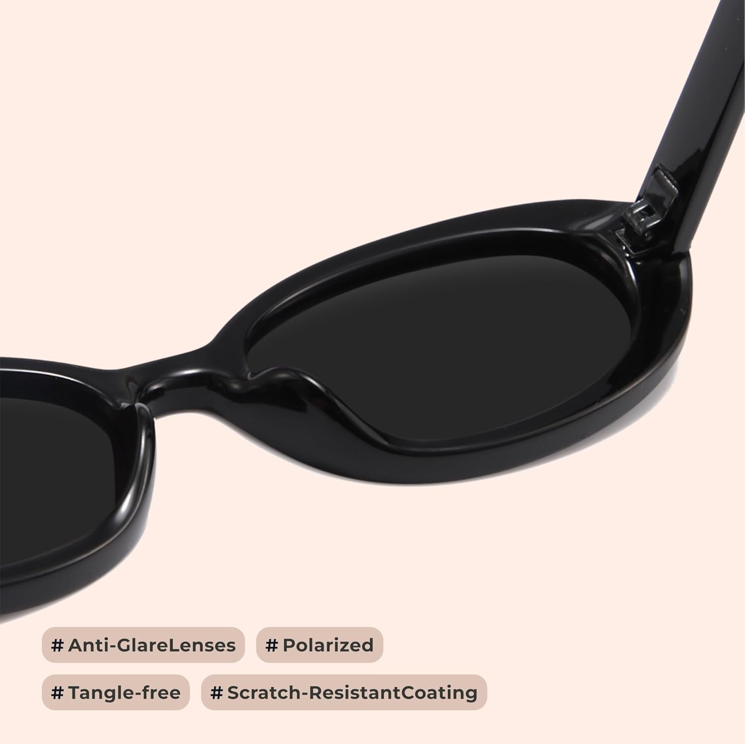 Old Money Polarized Oval Sunglasses – 2025 Edition, UV400 Protection, Feather-Light Fit & Trendy Colors
